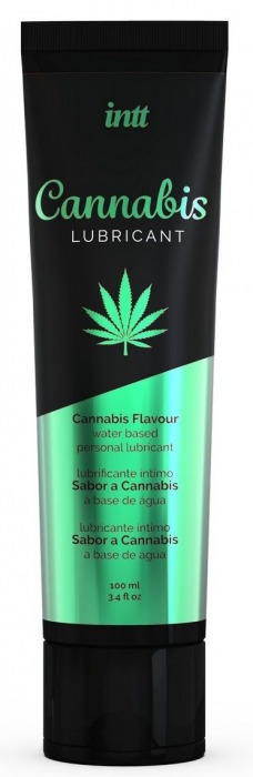 Интимный гель на водной основе Cannabis Lubricant - 100 мл. - INTT - купить с доставкой в Кургане