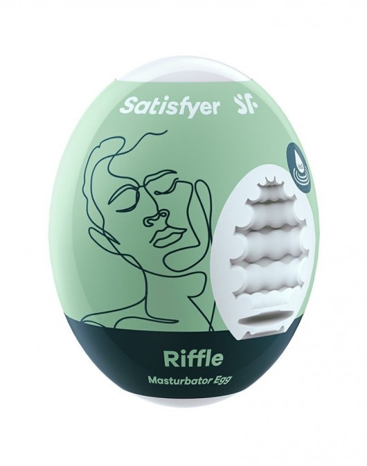 Мастурбатор-яйцо Satisfyer Riffle Mini Masturbator - Satisfyer - в Кургане купить с доставкой