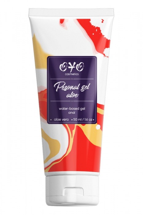 Анальная смазка на водной основе OYO Personal Gel Aloe - 50 мл. - OYO - купить с доставкой в Кургане