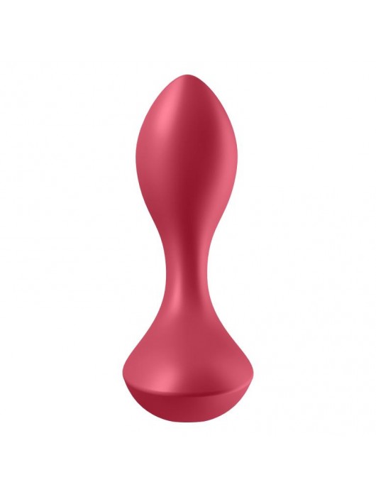 Красный вибромассажёр простаты Satisfyer Backdoor Lover - 14 см. - Satisfyer - в Кургане купить с доставкой