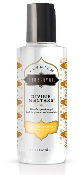 Гель-лубрикант на водной основе Divine Nectars Vanilla с ароматом ванили - 150 мл. - Kama Sutra - купить с доставкой в Кургане