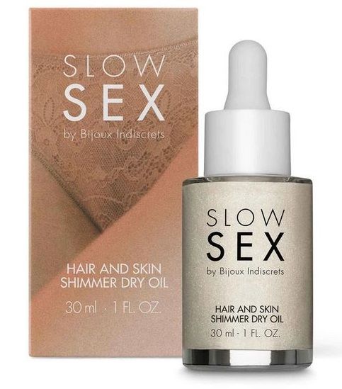 Мерцающее сухое масло для волос и кожи Hair And Skin Shimmer Dry Oil - 30 мл. -  - Магазин феромонов в Кургане