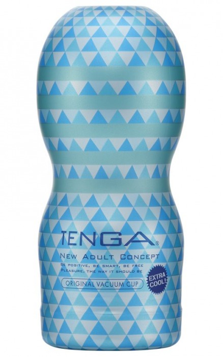 Мастурбатор с охлаждающей смазкой TENGA Original Vacuum Cup Extra Cool - Tenga - в Кургане купить с доставкой