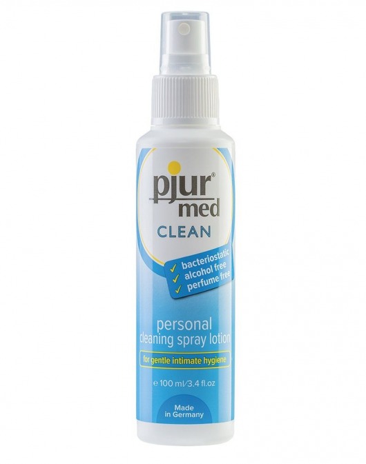 Гигиенический спрей pjur MED Clean Spray - 100 мл. - Pjur - купить с доставкой в Кургане