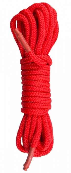 Красная веревка для связывания Nylon Rope - 5 м. - Easy toys - купить с доставкой в Кургане