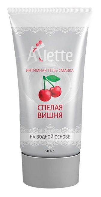 Интимная гель-смазка на водной основе Arlette  Спелая вишня  - 50 мл. - Arlette - купить с доставкой в Кургане