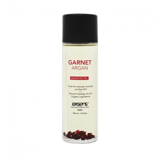 Органическое массажное масло GARNET ARGAN - 100 мл. - Exsens - купить с доставкой в Кургане