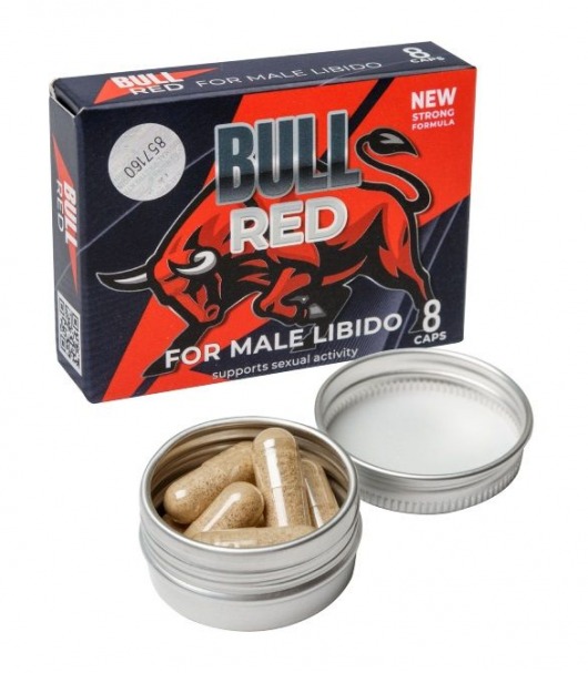 Пищевой концентрат для мужчин BULL RED - 8 капсул - Sitabella - купить с доставкой в Кургане