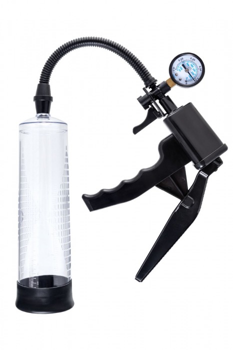 Прозрачная механическая помпа для пениса Viggo - Sexus - в Кургане купить с доставкой