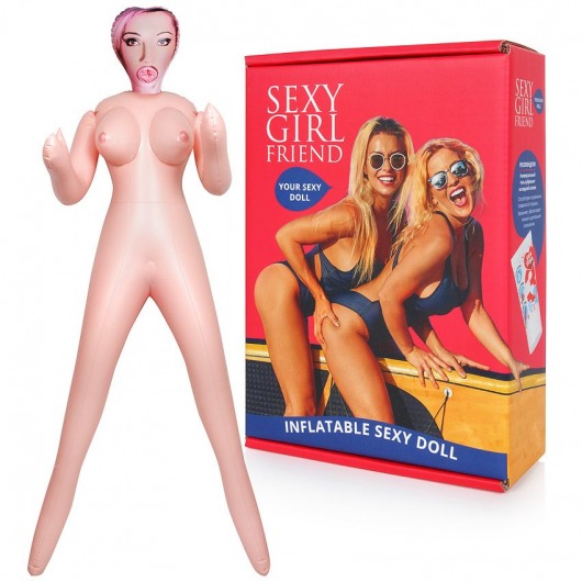 Надувная секс-кукла  Анджелина - Bior toys - в Кургане купить с доставкой