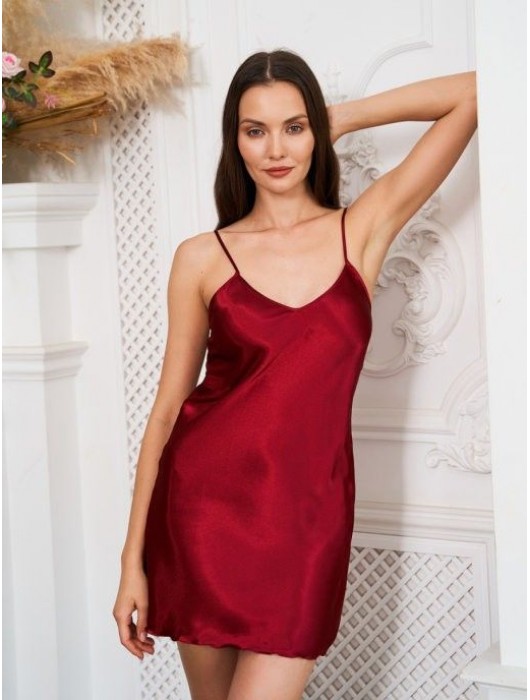 Короткая сорочка на тонких бретелях - Belweiss купить с доставкой