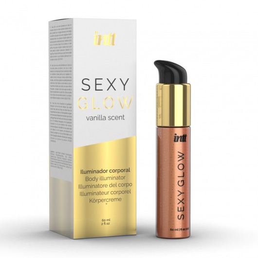 Лосьон-крем для тела с блестками Sexy Glow - 60 мл. -  - Магазин феромонов в Кургане