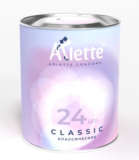 Классические презервативы Arlette Classic - 24 шт. - Arlette - купить с доставкой в Кургане