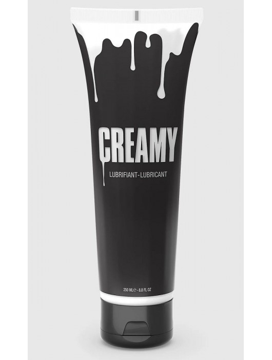 Смазка на водной основе Creamy с консистенцией спермы - 250 мл. - Strap-on-me - купить с доставкой в Кургане