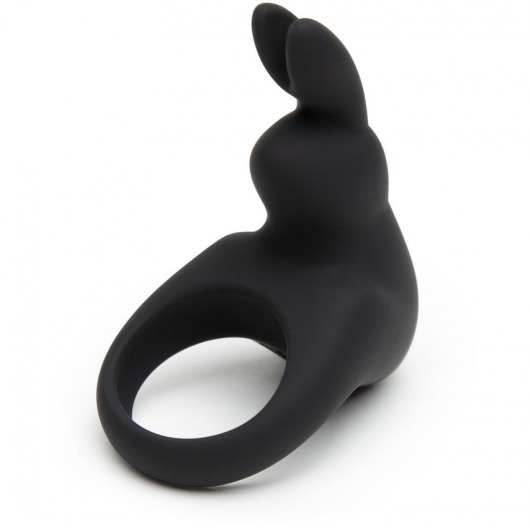 Черное эрекционное виброкольцо Happy Rabbit Rechargeable Rabbit Cock Ring - Happy Rabbit - в Кургане купить с доставкой