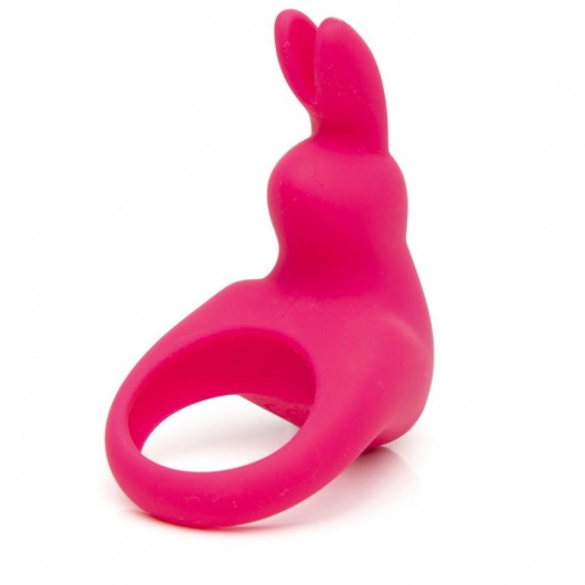 Розовое эрекционное виброкольцо Happy Rabbit Rechargeable Rabbit Cock Ring - Happy Rabbit - в Кургане купить с доставкой