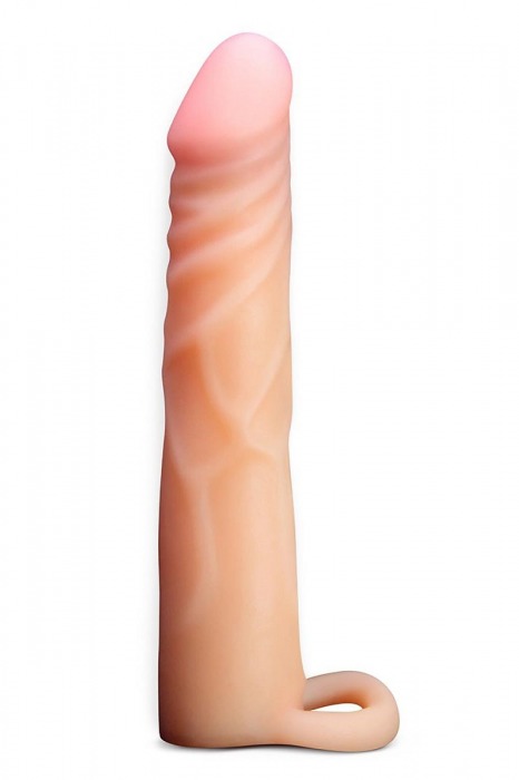 Телесная насадка на пенис Cock Xtender - 17,7 см. - Blush Novelties - в Кургане купить с доставкой