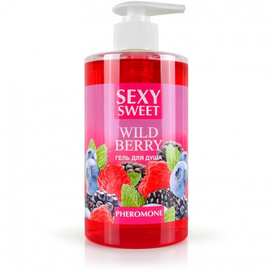 Гель для душа Sexy Sweet Wild Berry с ароматом лесных ягод и феромонами - 430 мл. -  - Магазин феромонов в Кургане