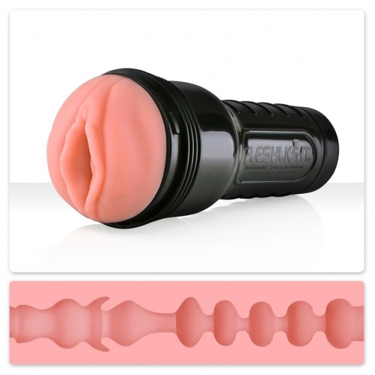 Мастурбатор-вагина Fleshlight - Pink Lady Mini-Lotus - Fleshlight - в Кургане купить с доставкой