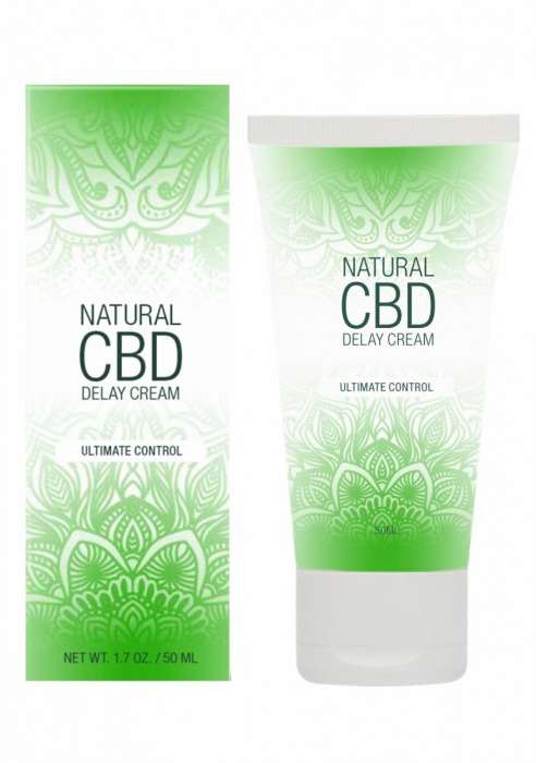 Крем-пролонгатор Natural CBD Delay Cream - 50 мл. - Shots Media BV - купить с доставкой в Кургане