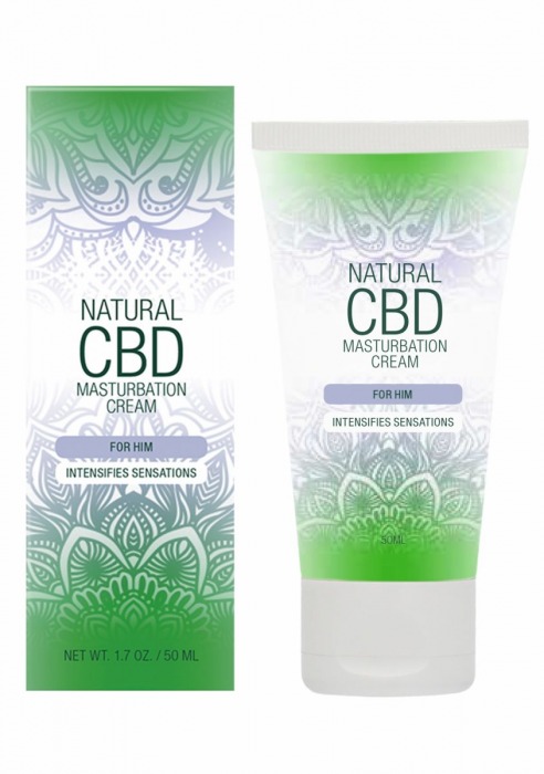 Крем для мастурбации для мужчин Natural CBD Masturbation Cream For Him - 50 мл. - Shots Media BV - купить с доставкой в Кургане