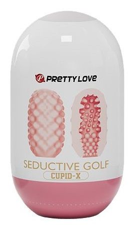 Розовый мастурбатор-яйцо Seductive Golf - Baile - в Кургане купить с доставкой
