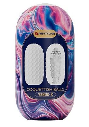 Мастурбатор в форме яйца Coquettish Balls - Baile - в Кургане купить с доставкой