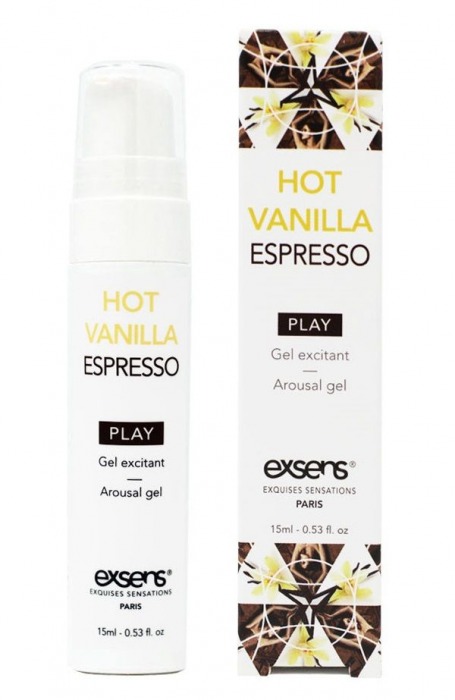 Возбуждающий гель Hot Vanilla Espresso Arousal Gel - 15 мл. - Exsens - купить с доставкой в Кургане