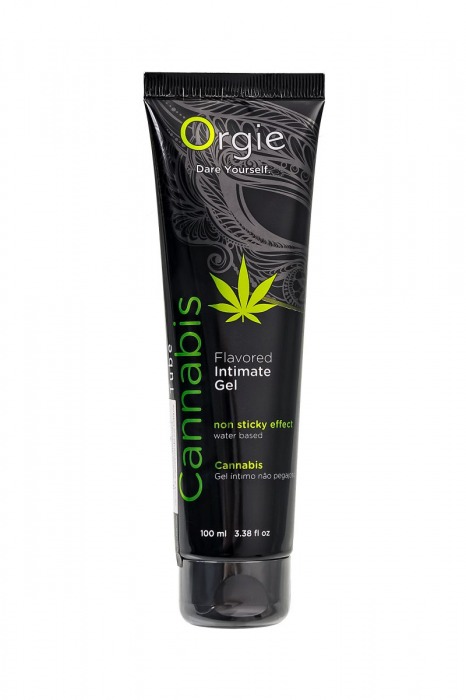 Интимный гель на водной основе ORGIE Lube Tube Cannabis - 100 мл. - ORGIE - купить с доставкой в Кургане