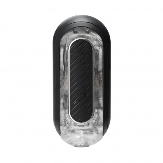 Черный мастурбатор Tenga Flip Zero Gravity с вибрацией - Tenga - в Кургане купить с доставкой