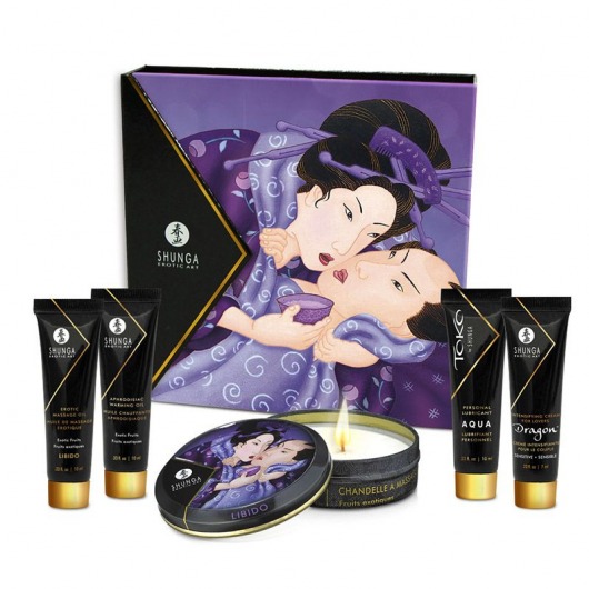 Подарочный набор Geishas secret из 5 предметов - Shunga - купить с доставкой в Кургане