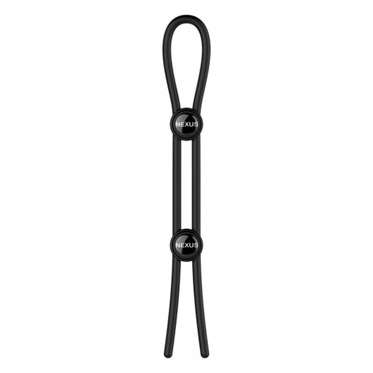 Черное эрекционное лассо Nexus Forge Double - Nexus Range - в Кургане купить с доставкой
