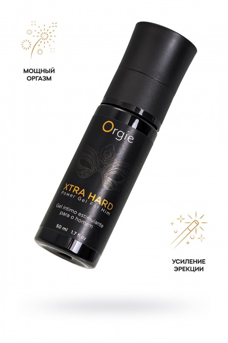 Возбуждающий крем для мужчин ORGIE Xtra Hard Power Gel for Him - 50 мл. - ORGIE - купить с доставкой в Кургане