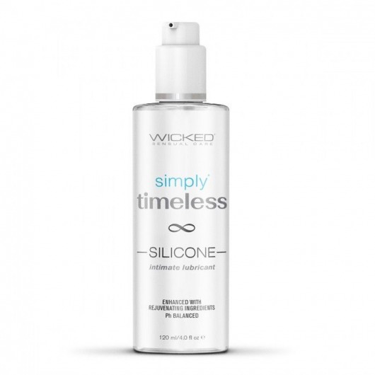 Лубрикант на силиконовой основе Wicked Simply Timeless Silicone - 120 мл. - Wicked - купить с доставкой в Кургане