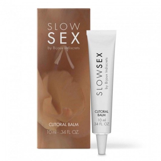 Бальзам для клитора Slow Sex Clitoral Balm - 10 мл. - Bijoux Indiscrets - купить с доставкой в Кургане