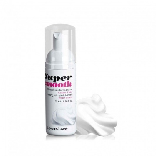 Лубрикант нежнейшая пенка Super Smooth Foaming Intime Lubricant - 50 мл. - Love to Love - купить с доставкой в Кургане