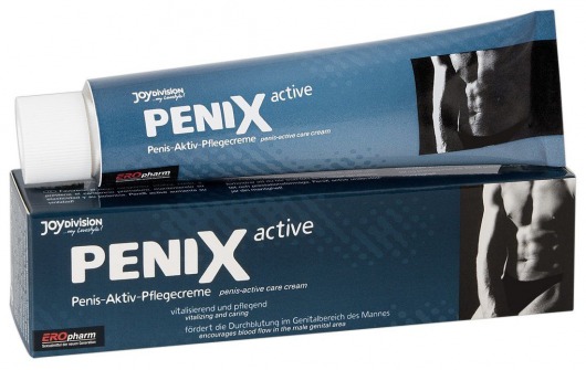Возбуждающий крем для мужчин PeniX active - 75 мл. - Joy Division - купить с доставкой в Кургане