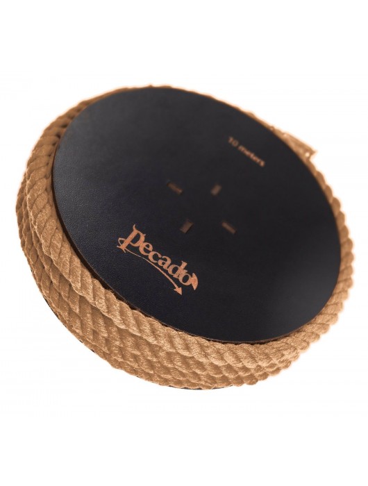 Джутовая веревка для шибари на катушке - 10 м. - Pecado - купить с доставкой в Кургане