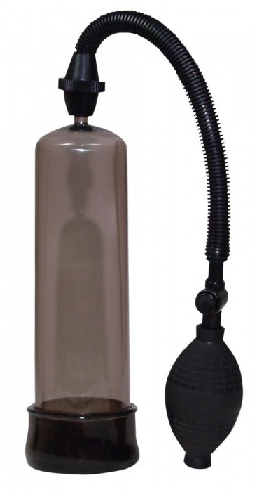 Вакуумная помпа черного цвета - 20 см. - Orion - в Кургане купить с доставкой