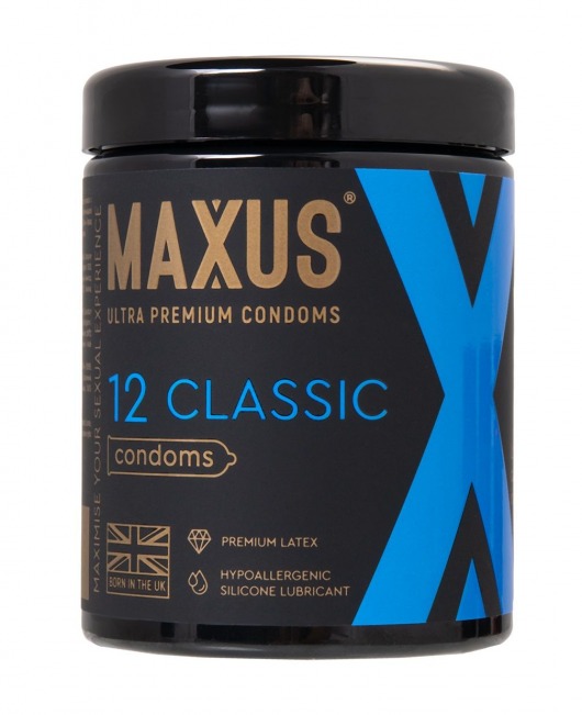 Классические презервативы MAXUS Classic - 12 шт. - Maxus - купить с доставкой в Кургане