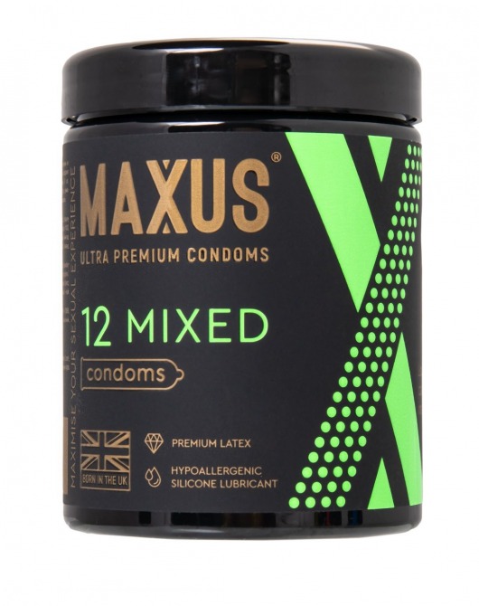 Презервативы MAXUS Mixed - 12 шт. - Maxus - купить с доставкой в Кургане