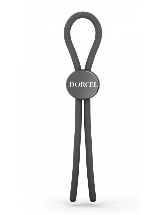 Серое эрекционное лассо на пенис Mr Dorcel - Dorcel - в Кургане купить с доставкой