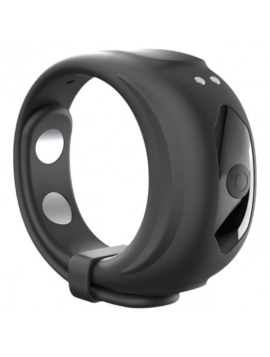 Черное эрекционное виброкольцо Fit Vibe Ring - Dorcel - в Кургане купить с доставкой