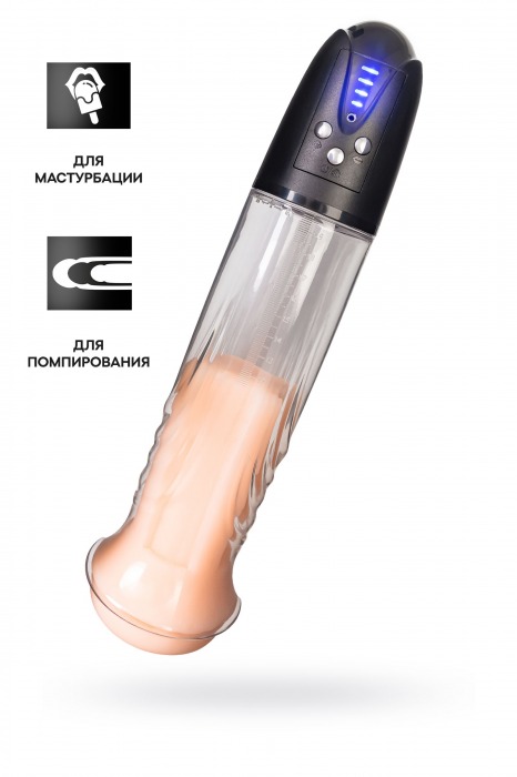 Автоматическая помпа для пениса Thorin - Sexus - в Кургане купить с доставкой