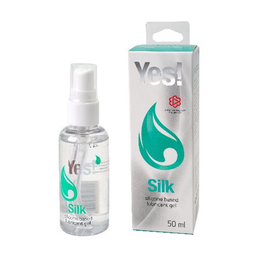 Силиконовая гипоаллергенная вагинальная смазка Yes Silk - 50 мл. - Sitabella - купить с доставкой в Кургане