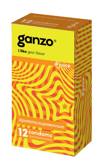 Ароматизированные презервативы Ganzo Juice - 12 шт. - Ganzo - купить с доставкой в Кургане