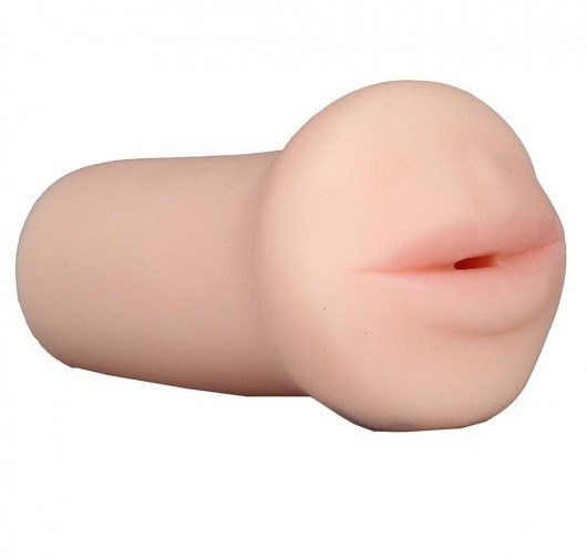 Нежный мастурбатор-ротик REALSTUFF 5INCH MASTURBATOR BJ - Dream Toys - в Кургане купить с доставкой