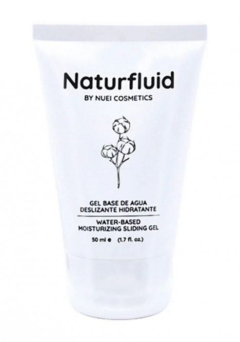 Экстраскользкий лубрикант на водной основе Nuei Naturfluid - 50 мл. - Nuei cosmetics - купить с доставкой в Кургане