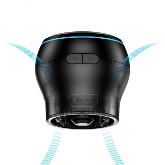 Мастурбатор-ротик с интерактивной насадкой PowerBlow   FeelVictoria Mouth - Kiiroo - в Кургане купить с доставкой