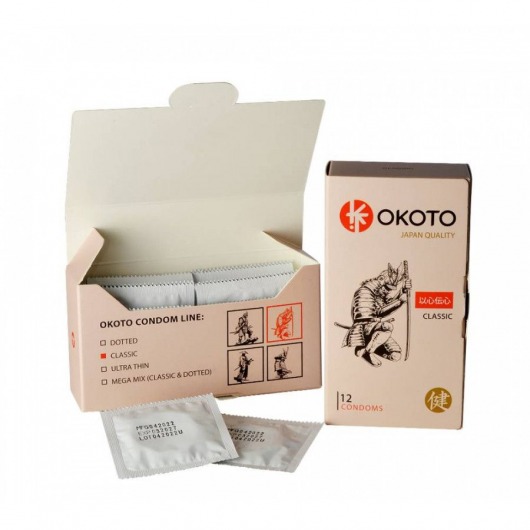 Презервативы OKOTO Classic - 12 шт. - Sitabella - купить с доставкой в Кургане